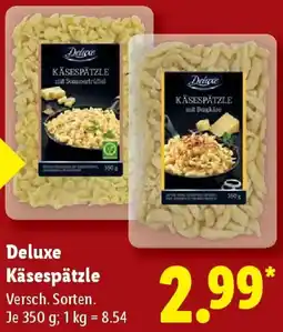Lidl Deluxe Käsespätzle Angebot