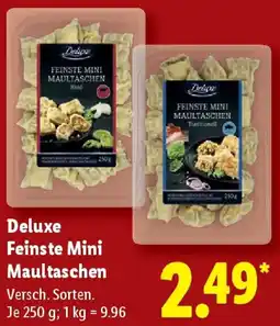 Lidl Deluxe Feinste Mini Maultaschen Angebot