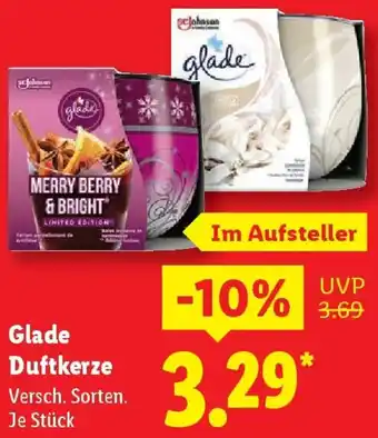 Lidl Glade Duftkerze Angebot