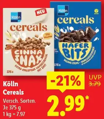 Lidl Kölln Cereals Angebot