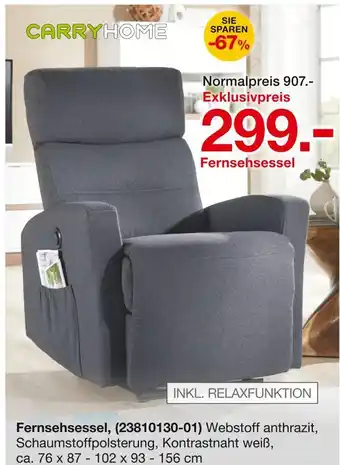 Möbelzentrum Pforzheim Carryhome fernsehsessel Angebot