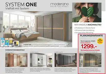 Möbelzentrum Pforzheim Moderano schwebetürenschrank Angebot