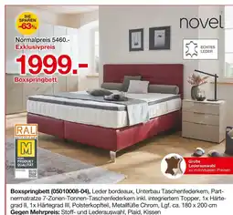 Möbelzentrum Pforzheim Novel boxspringbett Angebot