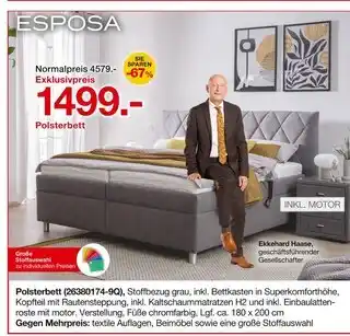 Möbelzentrum Pforzheim Esposa polsterbett Angebot