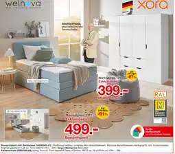 Möbelzentrum Pforzheim Welnova, xora boxspringbett inkl. bettkasten Angebot