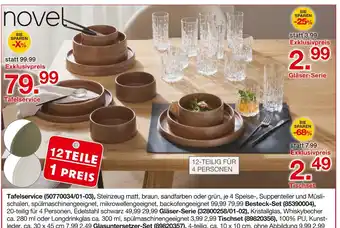 Möbelzentrum Pforzheim Novel tafelservice Angebot