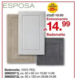 Möbelzentrum Pforzheim Esposa badematte Angebot