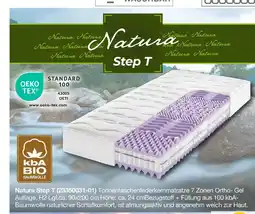 Möbelzentrum Pforzheim Natura step t tonnentaschenfederkernmatratze Angebot