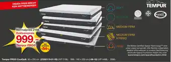 Möbelzentrum Pforzheim Tempur tempur pro coolquilt Angebot