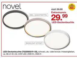 Möbelzentrum Pforzheim Novel led-deckenleuchte Angebot