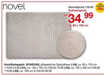 Möbelzentrum Pforzheim Novel hochflorteppich Angebot