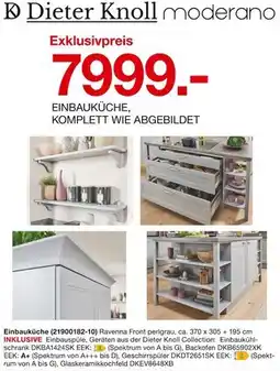 Möbelzentrum Pforzheim Dieter knoll moderano einbauküche ravenna front perlgrau Angebot