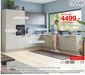 Möbelzentrum Pforzheim Novel einbauküche Angebot
