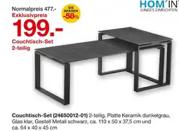 Möbelzentrum Pforzheim Hom'in couchtisch-set Angebot