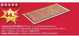 Möbelzentrum Pforzheim Boxxx lattenrost Angebot