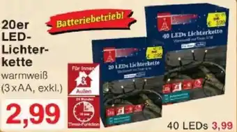Jawoll 20er LED Lichterkette Angebot