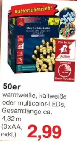 Jawoll 50er Lichterkette Angebot