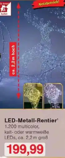 Jawoll LED-Metall-Rentier Angebot