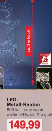Jawoll LED Metall-Rentier Angebot