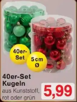Jawoll 40er-Set Kugeln Angebot