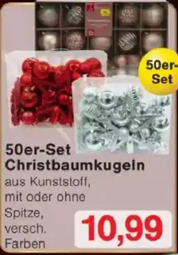 Jawoll 50er-Set Christbaumkugeln Angebot