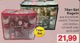 Jawoll 74er-Set Kugeln Angebot