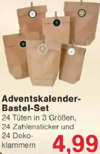 Jawoll Adventskalender Bastel-Set Angebot