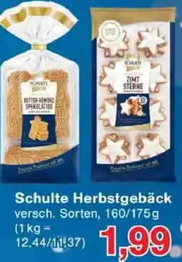 Jawoll Schulte Herbstgebäck Angebot