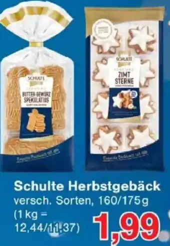 Jawoll Schulte Herbstgebäck Angebot