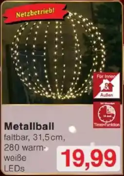 Jawoll Metallball Angebot