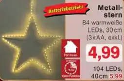 Jawoll Metallstern Angebot