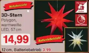 Jawoll 3D-Stern Angebot