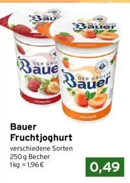 CAP Markt Bauer Fruchtjoghurt Angebot