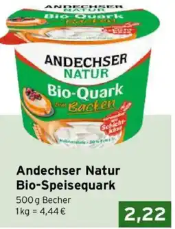CAP Markt Andechser Natur Bio-Speisequark Angebot