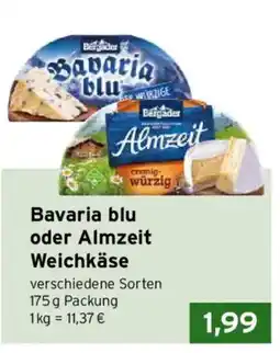 CAP Markt Bavaria blu oder Almzeit Weichkäse Angebot