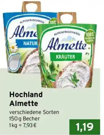 CAP Markt Hochland Almette Angebot