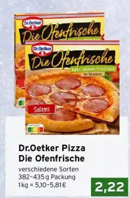 CAP Markt Dr.Oetker Pizza Die Ofenfrische Angebot