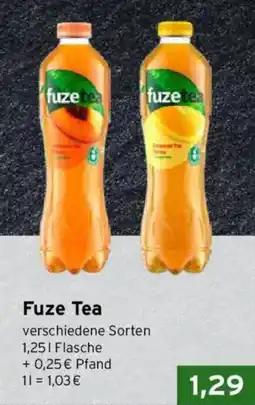 CAP Markt Fuze Tea Angebot