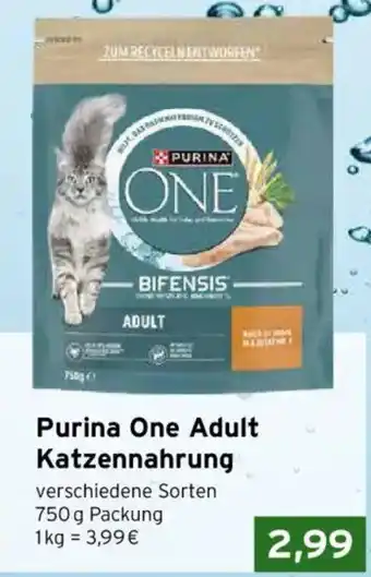 CAP Markt Purina One Adult Katzennahrung Angebot