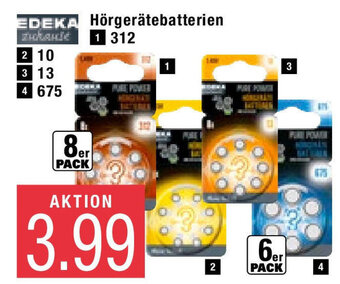 Marktkauf Edeka Hörgerätebetterien Angebot