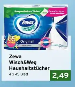 CAP Markt Zewa Wisch&Weg Haushaltstücher Angebot