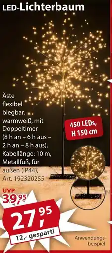 Sonderpreis Baumarkt LED-Lichterbaum Angebot