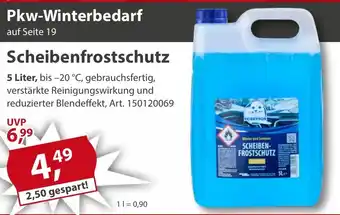 Sonderpreis Baumarkt Scheibenfrostschutz Angebot