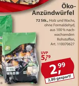 Sonderpreis Baumarkt Öko- Anzündwürfel Angebot