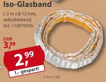 Sonderpreis Baumarkt Iso-Glasband Angebot