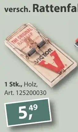 Sonderpreis Baumarkt versch. Rattenfallen Angebot
