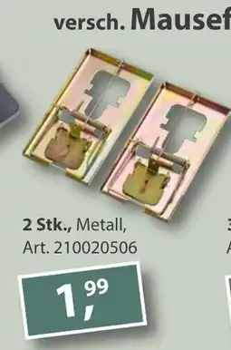 Sonderpreis Baumarkt versch. Mausefallen Angebot