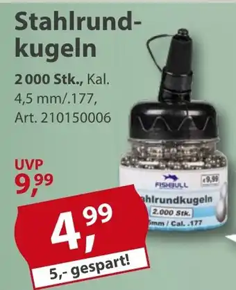 Sonderpreis Baumarkt FISHBULL Stahlrundkugeln Angebot