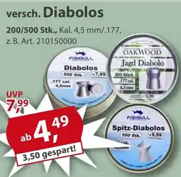Sonderpreis Baumarkt FISHBULL / OAKWOOD versch. Diabolos Angebot