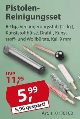 Sonderpreis Baumarkt Pistolen- Reinigungsset Angebot